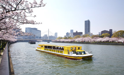 水都・大阪の季節感あふれる期間限定のイベントクルーズ。